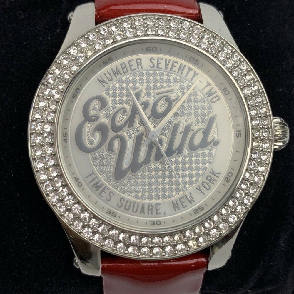 Marc Ecko Women's Watch Ladies Stainless Leather